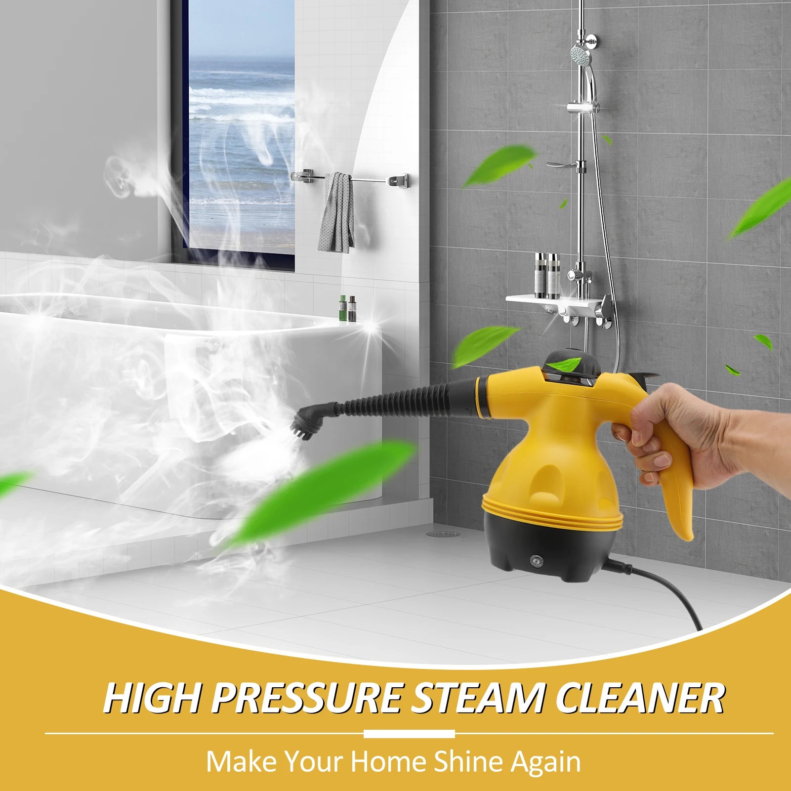 1200W Handheld Steam Cleaner